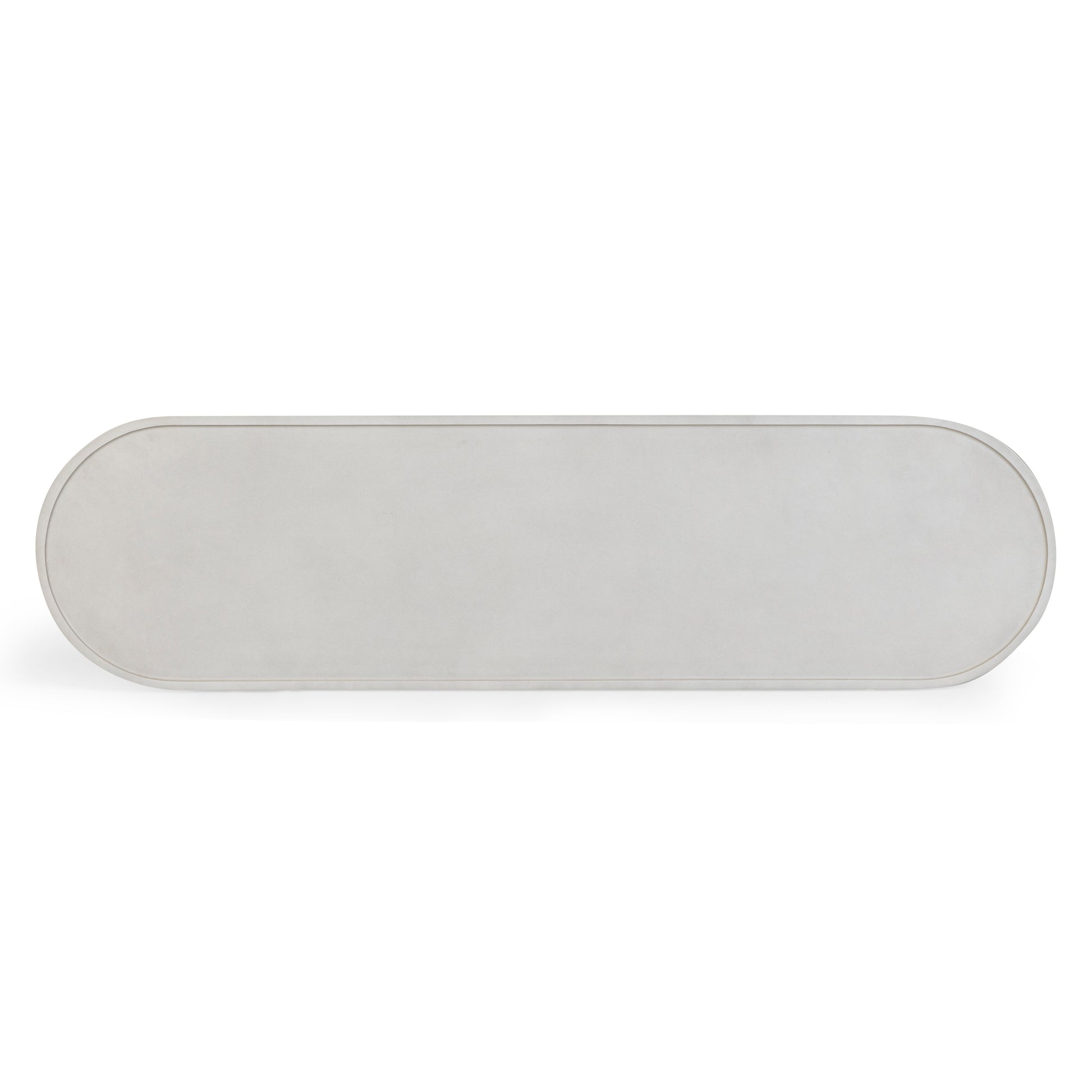 Darcy 59" Concrete Indoor/Outdoor Console Table - White - Image 6