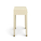 Dani 54" Cream Faux Shagreen 2-Drawer Console Table - Image 7