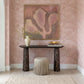 Braya 50" Faux Emperador Marble Console Table - Image 2