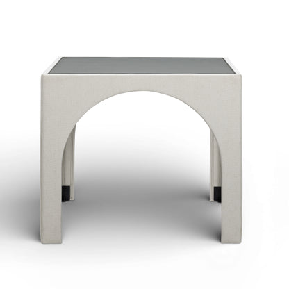 Tomlin 35" Square Mahjong Table - Cream - Image 1
