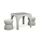 Tomlin 35" Square Mahjong Table - Cream - Image 7