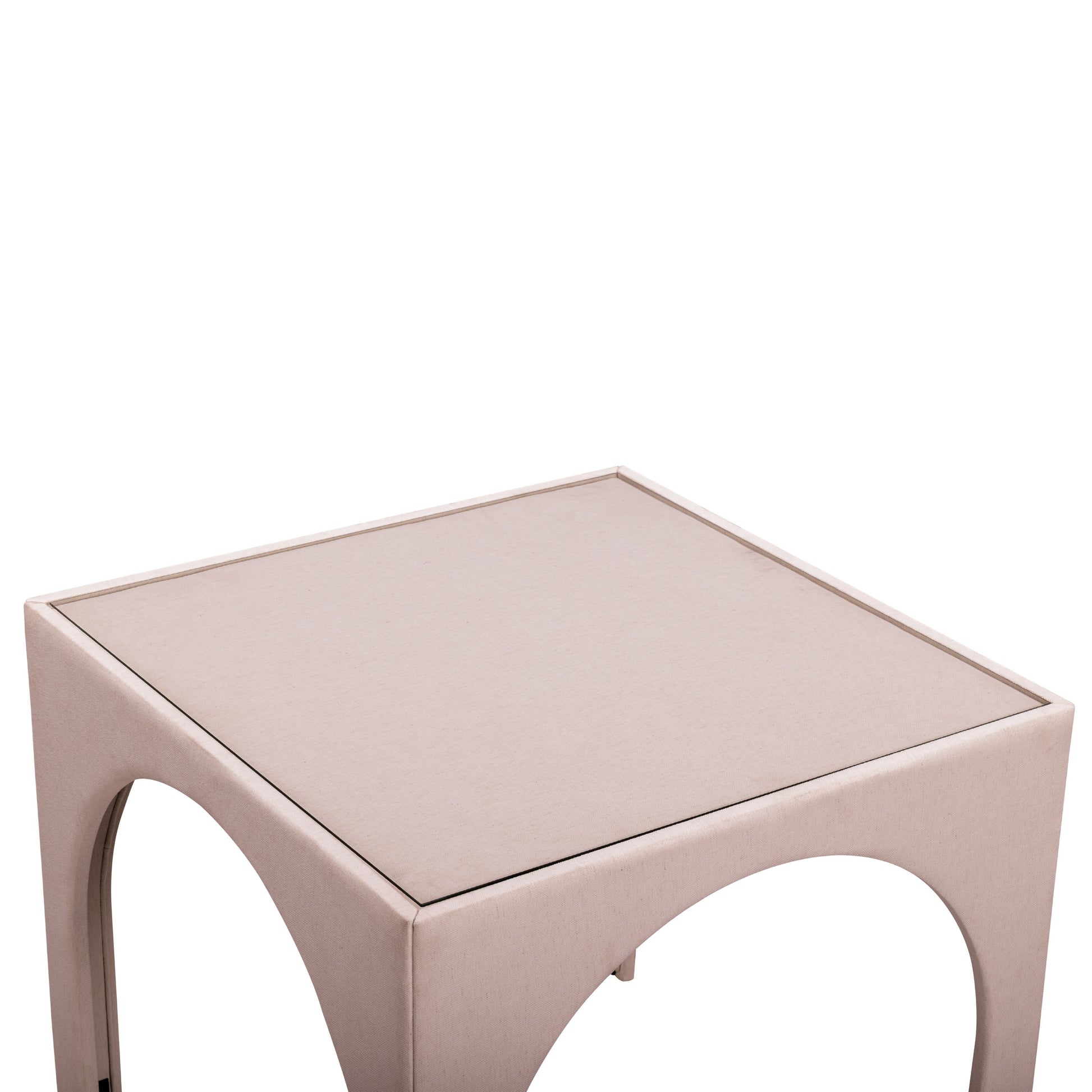 Tomlin 35" Square Mahjong Table - Light Pink - Image 4