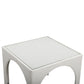 Tomlin Performance Chenille Game Table and Two Ottomans Set - Cream - Image 7