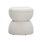 Tomlin Performance Chenille Game Table and Two Ottomans Set - Cream - Image 8