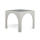 Tomlin Performance Chenille Game Table and Two Ottomans Set - Cream - Image 4