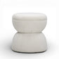Tomlin Performance Chenille Game Table and Two Ottomans Set - Cream - Image 8