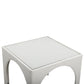 Tomlin Performance Chenille Game Table and Two Ottomans Set - Cream - Image 5