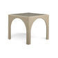Tomlin Performance Chenille Game Table and Two Ottomans Set - Tan - Image 4