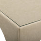 Tomlin Performance Chenille Game Table and Two Ottomans Set - Tan - Image 7
