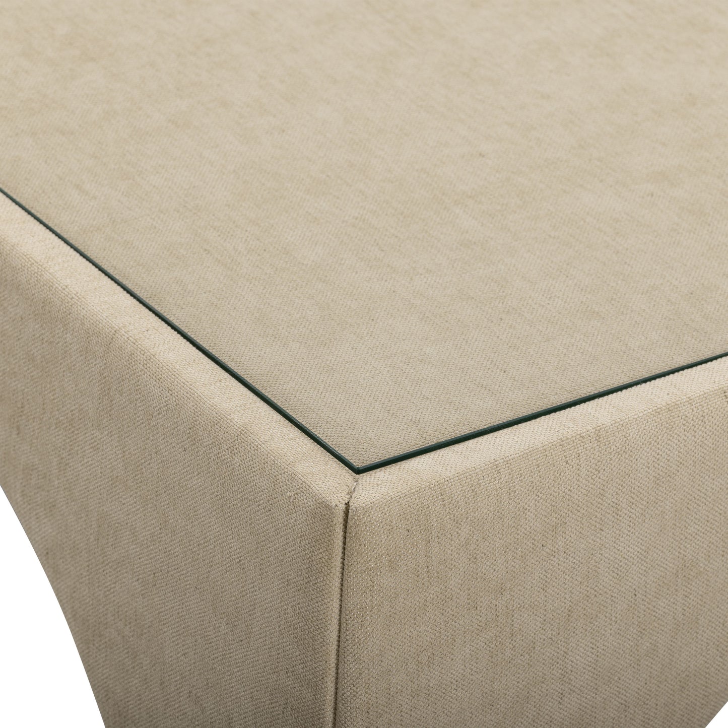Tomlin Performance Chenille Game Table and Two Ottomans Set - Tan - Image 7