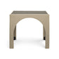 Tomlin Performance Chenille Game Table and Two Ottomans Set - Tan - Image 5