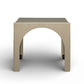 Tomlin Performance Chenille Game Table and Two Ottomans Set - Tan - Image 3