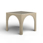 Tomlin Performance Chenille Game Table and Two Ottomans Set - Tan - Image 4