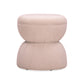 Tomlin Performance Chenille Game Table and Two Ottomans Set - Light Pink - Image 8