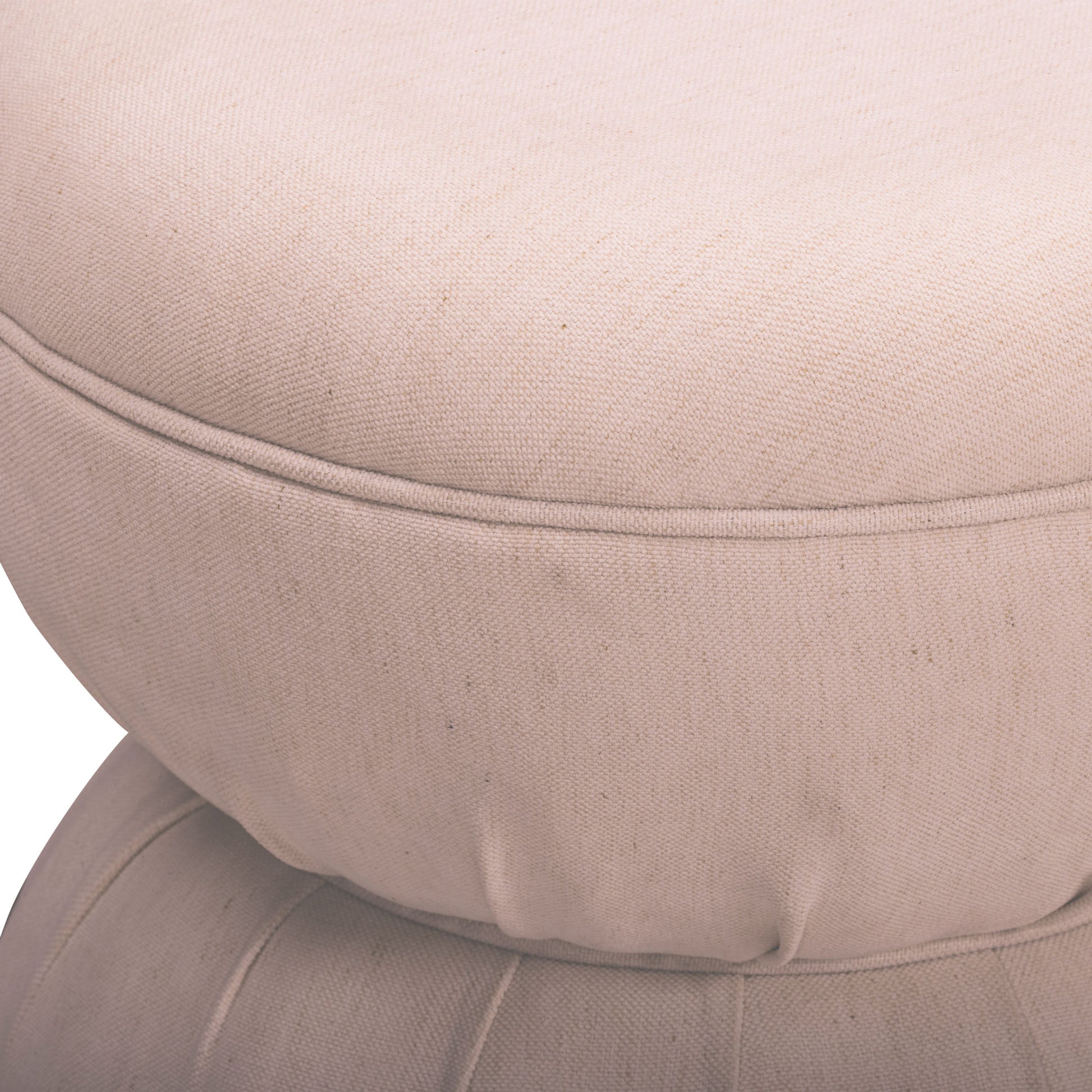 Tomlin Performance Chenille Game Table and Two Ottomans Set - Light Pink - Image 10