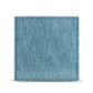 Tomlin Performance Chenille Game Table and Two Ottomans Set - Teal - Image 7
