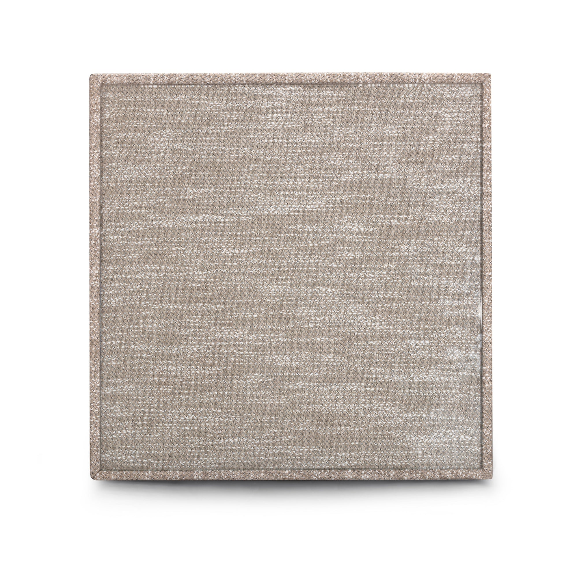 Tomlin Performance Chenille Game Table and Two Ottomans Set - Beige - Image 6