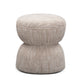 Tomlin Performance Chenille Game Table and Two Ottomans Set - Beige - Image 8