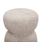 Tomlin Performance Chenille Game Table and Two Ottomans Set - Beige - Image 9