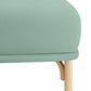 Desiree Performance Velvet Ottoman - Blue - Image 4