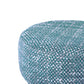 Claire Textured Accent Stool - Teal - Image 5