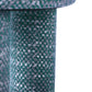 Claire Textured Accent Stool - Teal - Image 6