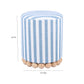 Dex Ottoman - Blue Stripes - Image 7