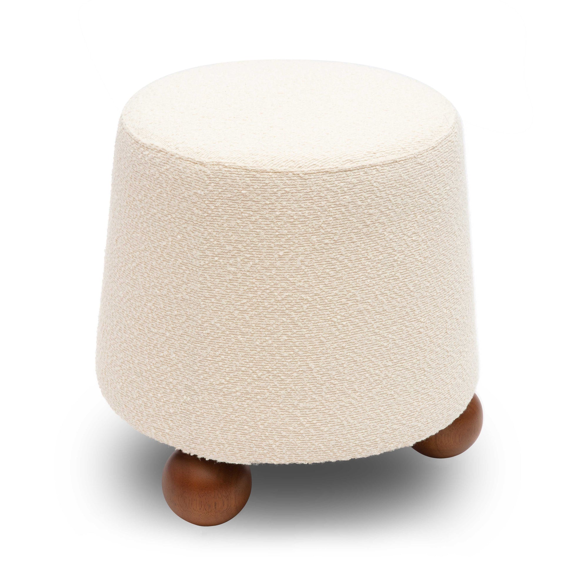 Jaine Ottoman - Cream - Image 4