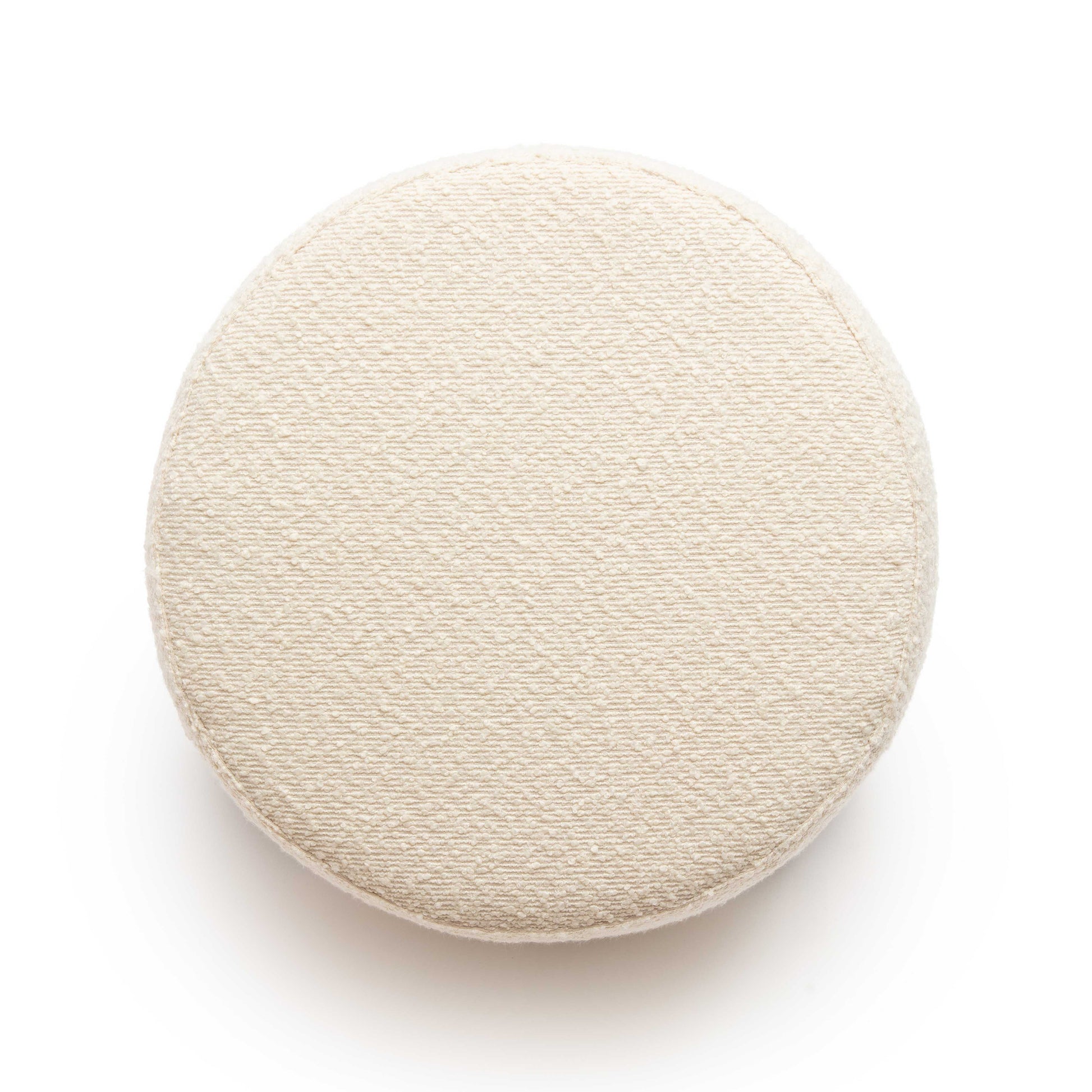Jaine Ottoman - Cream - Image 6