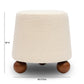 Jaine Ottoman - Cream - Image 7