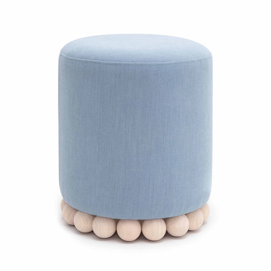 Dex Leopard Jacquard Ottoman