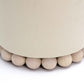 Dex Upcycled Performance Fabric Ottoman - Cream - Image 5