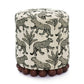 Dex Leopard Jacquard Ottoman