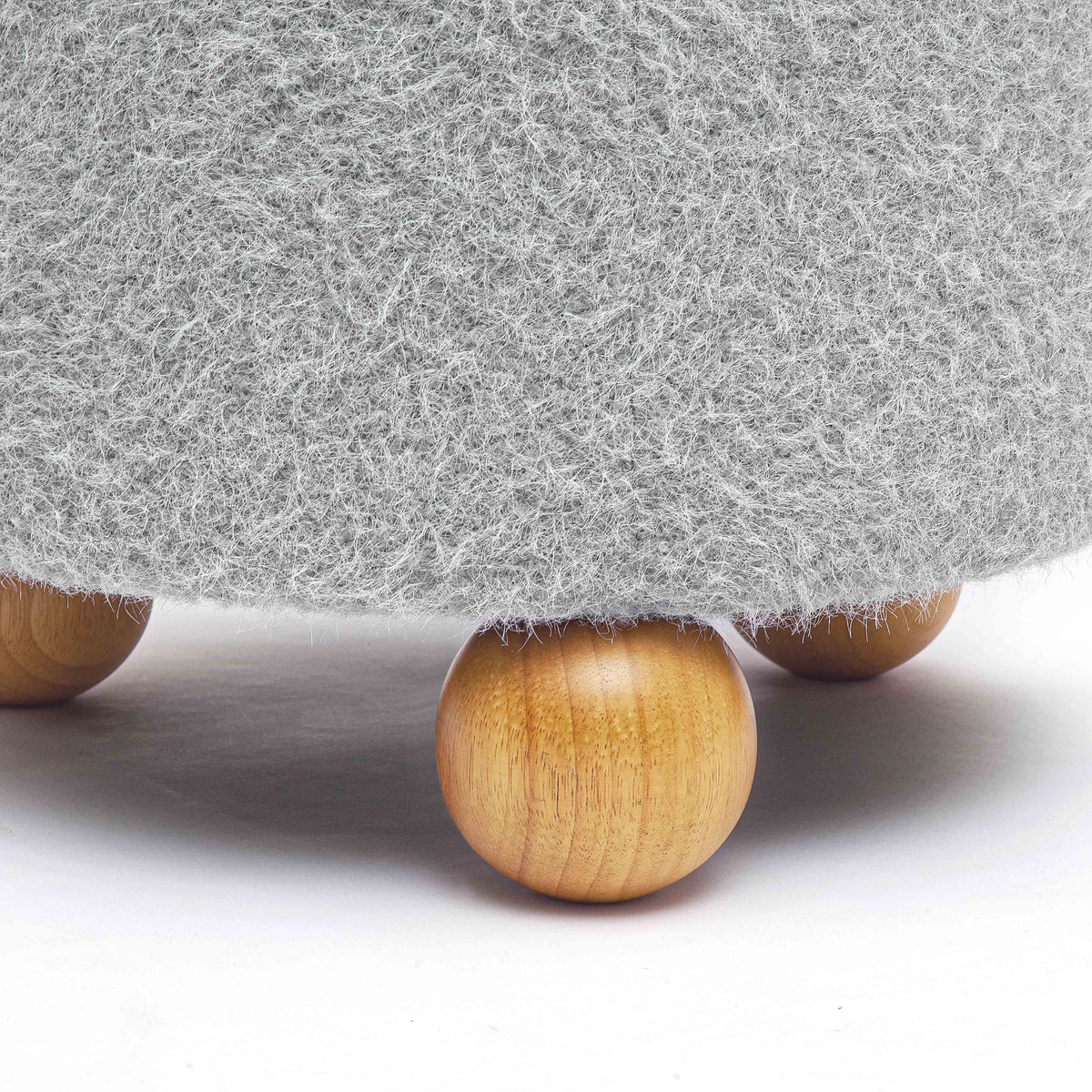 Jaine Ottoman - Grey - Image 5