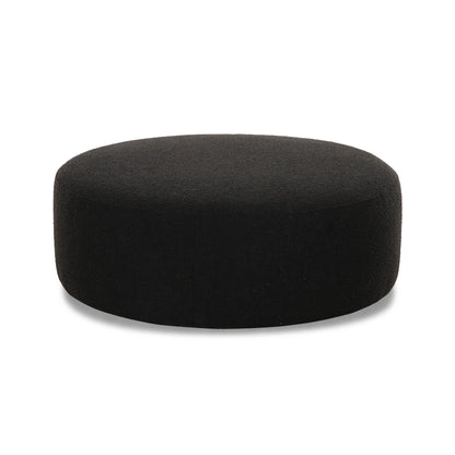 Broohah Performance Fabric Ottoman - Black - Image 1
