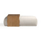 Spencer 54" Performance Basketweave Ottoman with Bridge Table - Cream - Image 3