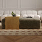 Spencer 54" Performance Basketweave Ottoman with Bridge Table - Green - Image 2