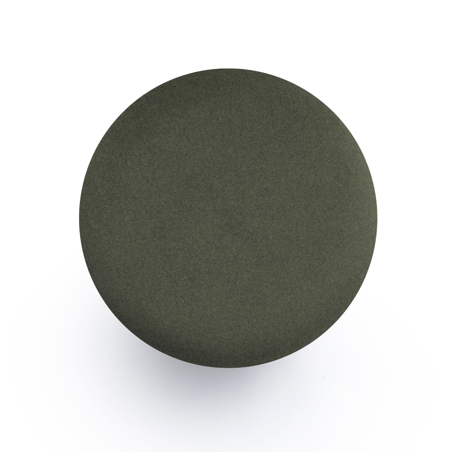 Dex Performance Vegan Mohair Ottoman - Olive Green - Image 4