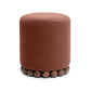 Dex Performance Vegan Mohair Ottoman - Bronze - Image 2