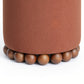 Dex Performance Vegan Mohair Ottoman - Bronze - Image 3