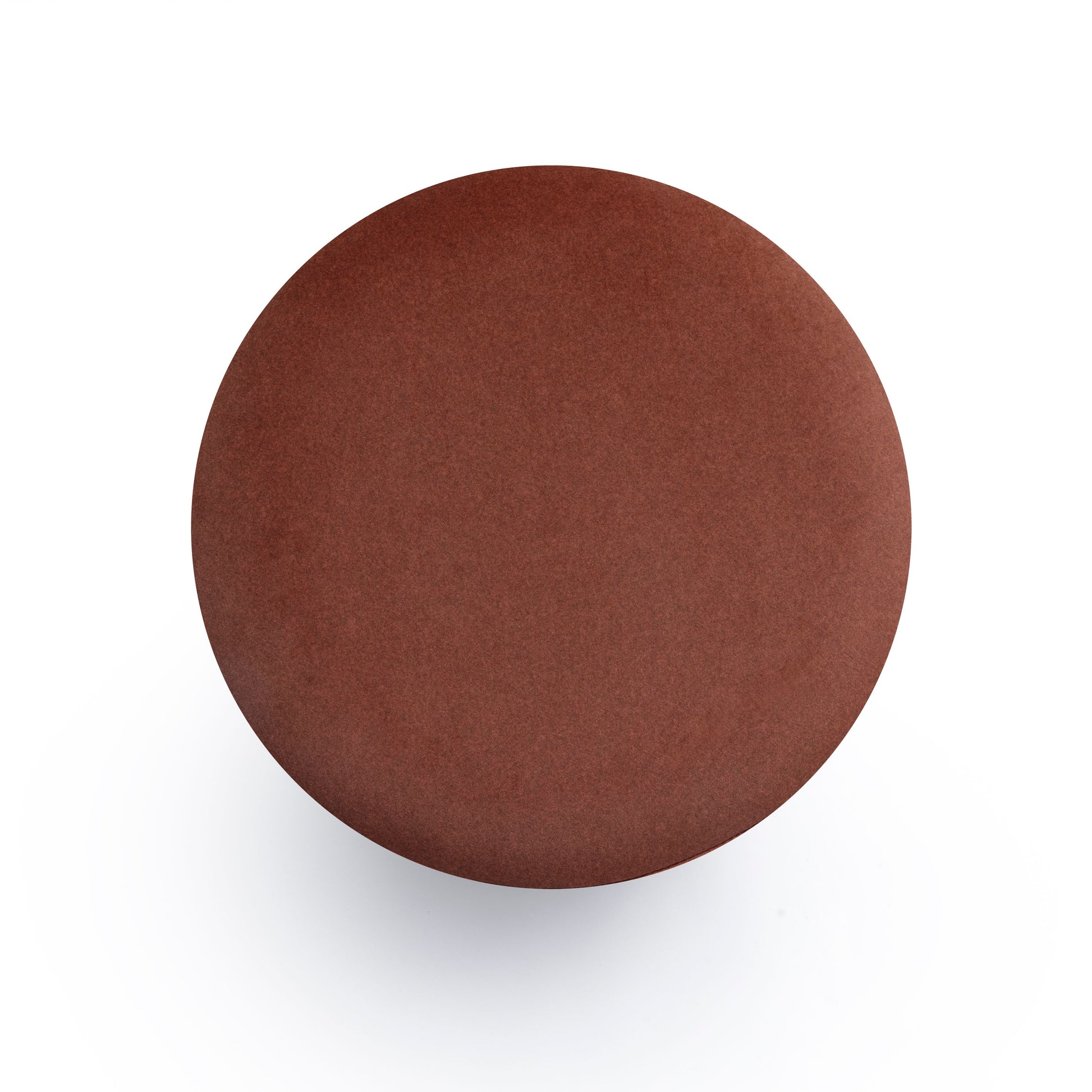 Dex Performance Vegan Mohair Ottoman - Bronze - Image 4
