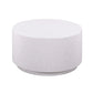 Terrazzo 27.5" Light Speckled Concrete Round Coffee Table - Image 1