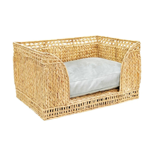 Milou Natural Rattan Small Pet Bed - Image 1