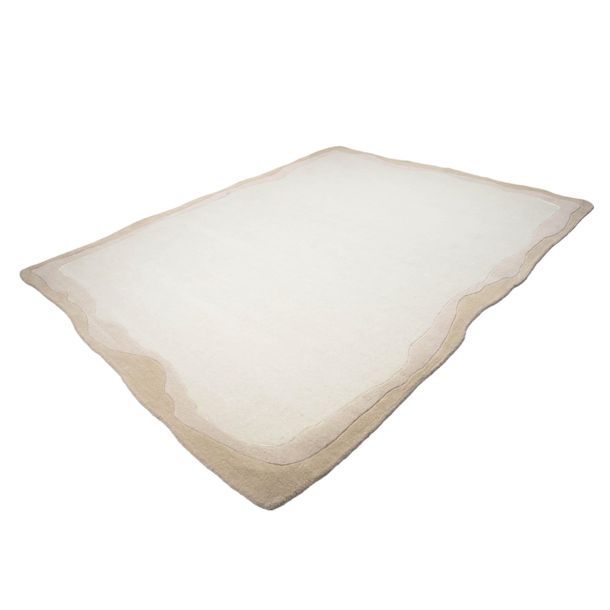 Tarba Rectangular Floor Rug - Tan / 8' x 10' - Image 3