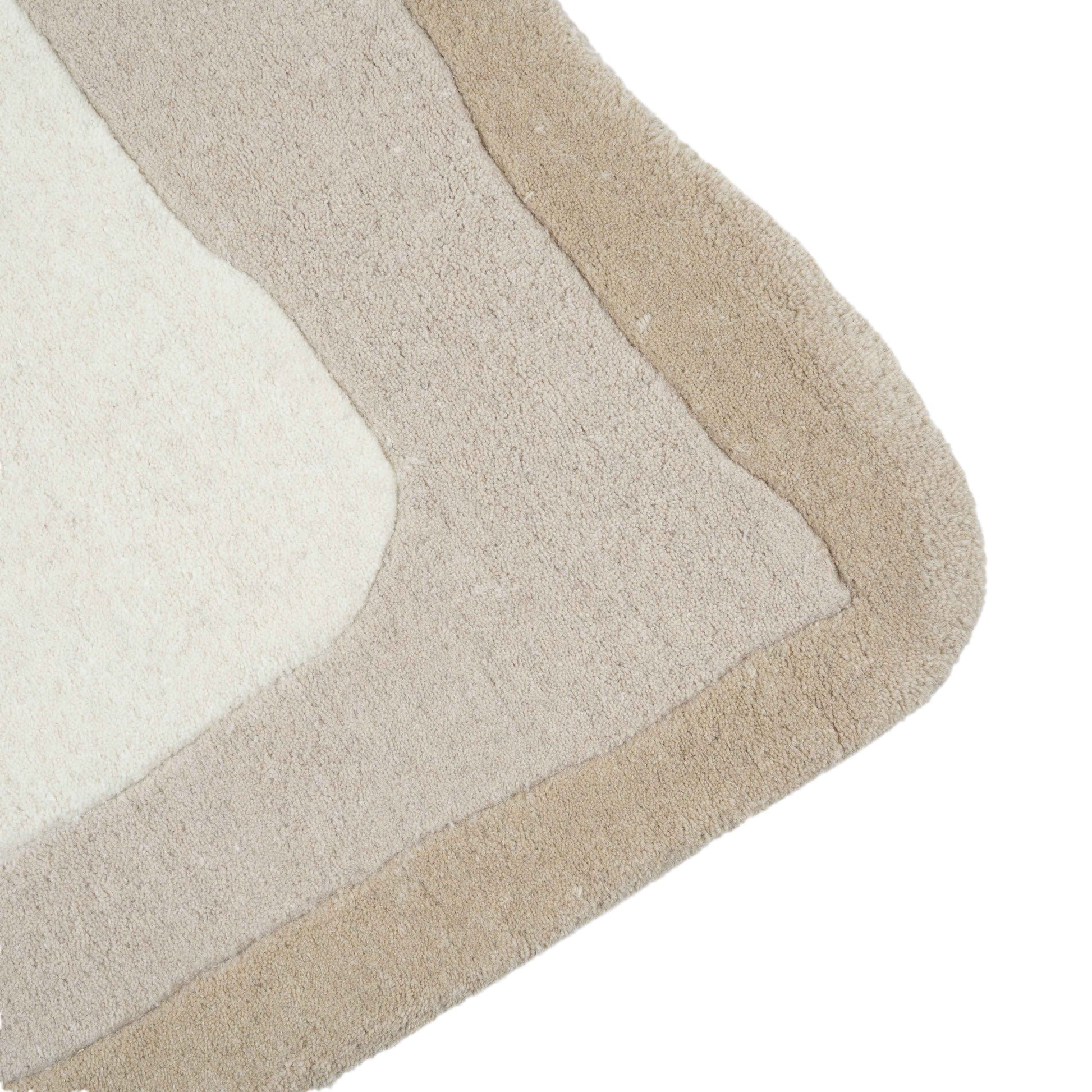 Tarba Rectangular Floor Rug - Tan / 8' x 10' - Image 4
