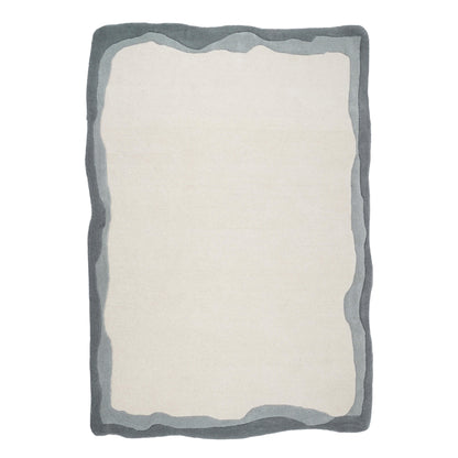 Tarba Rectangular Floor Rug - Grey / 5' x 7' - Image 1