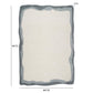 Tarba Rectangular Floor Rug - Grey / 5' x 7' - Image 5