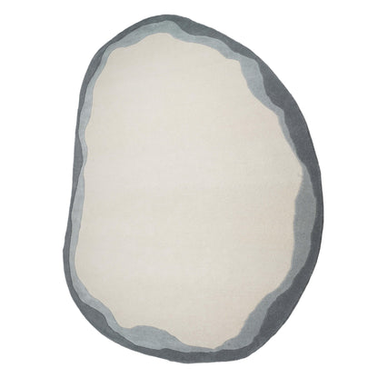 Tarba Organic Floor Rug - Grey - Image 1