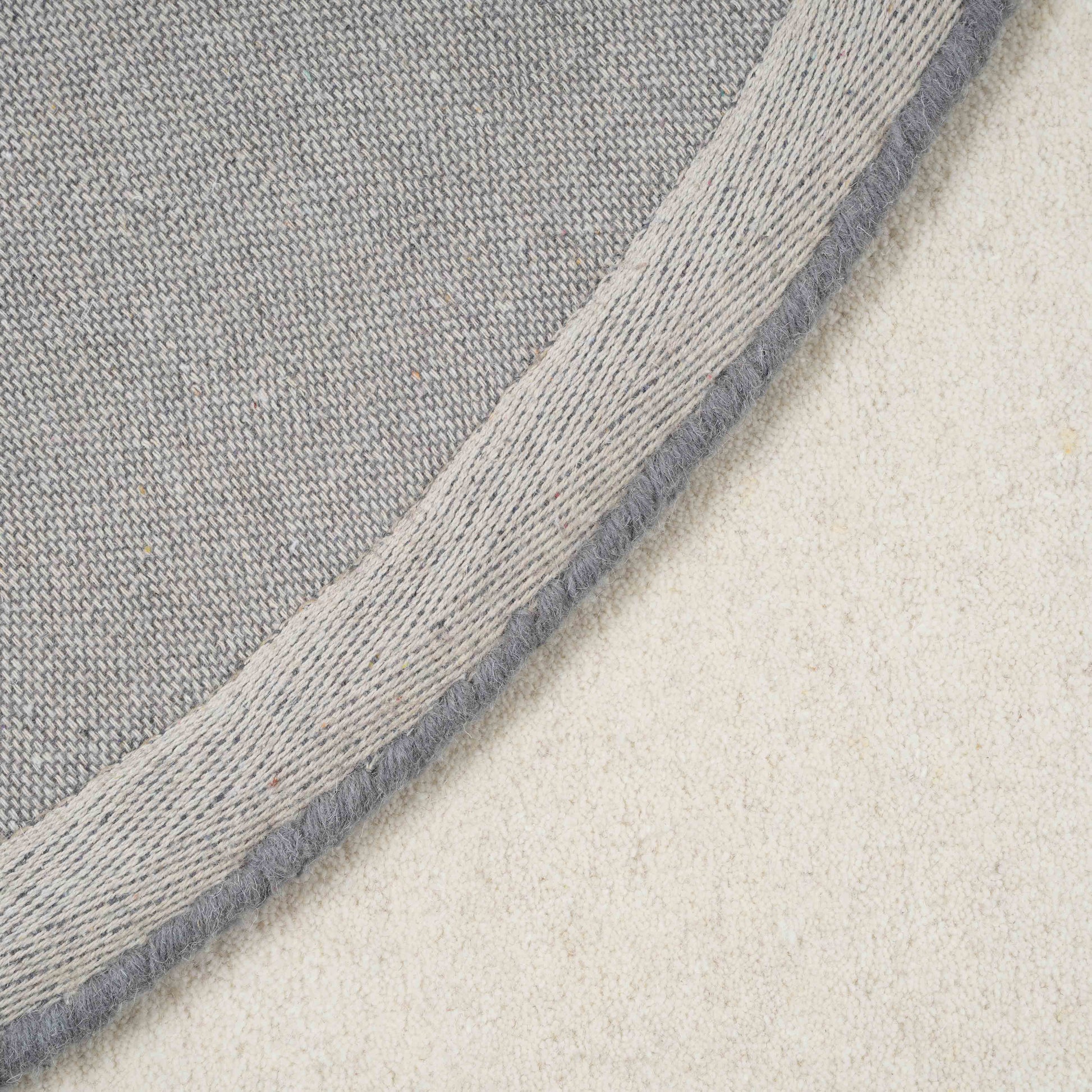 Tarba Organic Floor Rug - Grey - Image 6