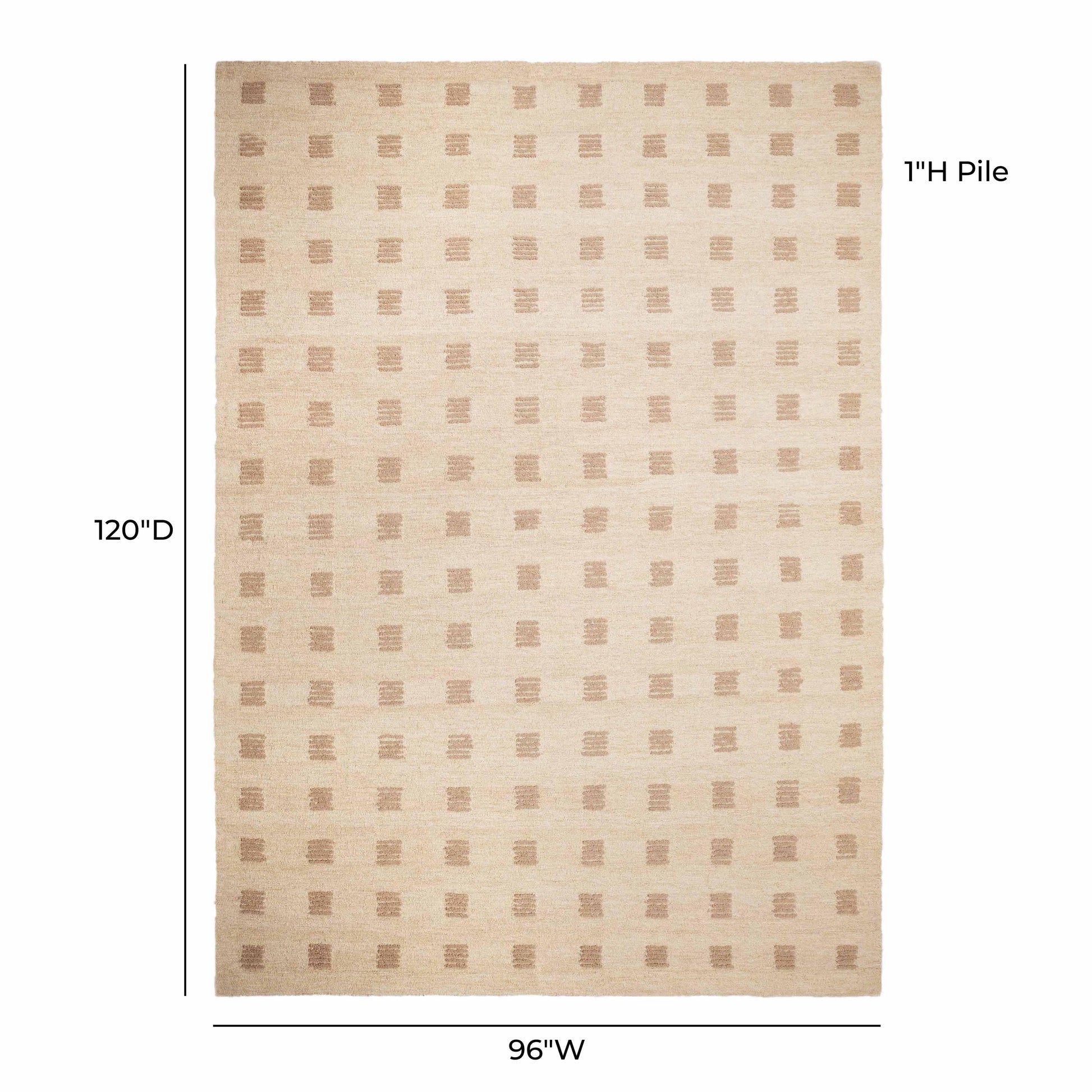 Hari Natural Hand-Tufted Rug - 8' x 10' - Image 5